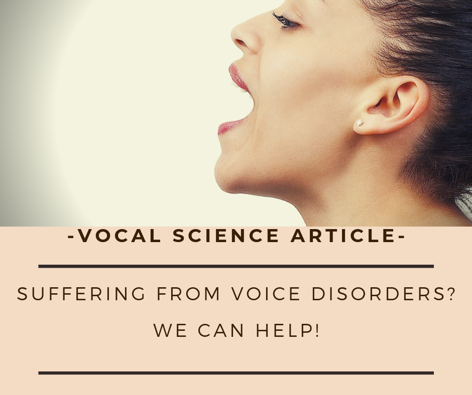 Suffering from Voice Disorders? We Can Help!