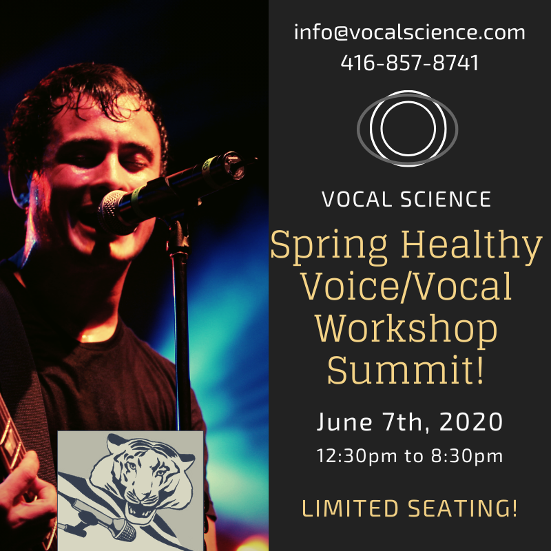 Vocal Workshops -  June 7th 2020